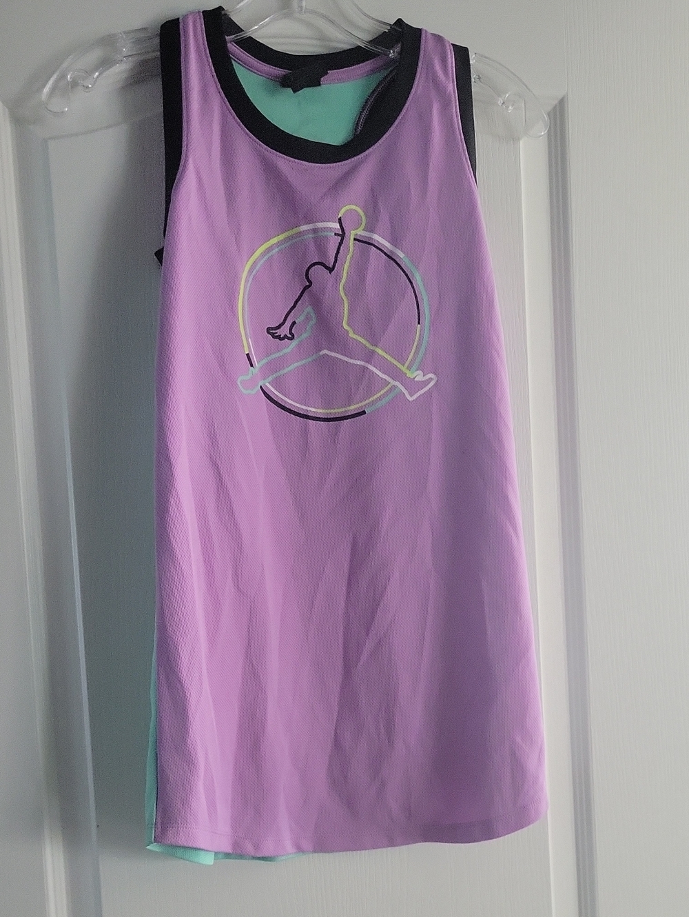 Jordan Lavender and Mint Athletic Tank Dress